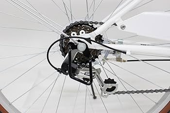 DUNLOP シティサイクル シルバー 26インチ 前部バスケット付き シティサイクル（色：シルバー系）｜自転車車体｜自転車｜車